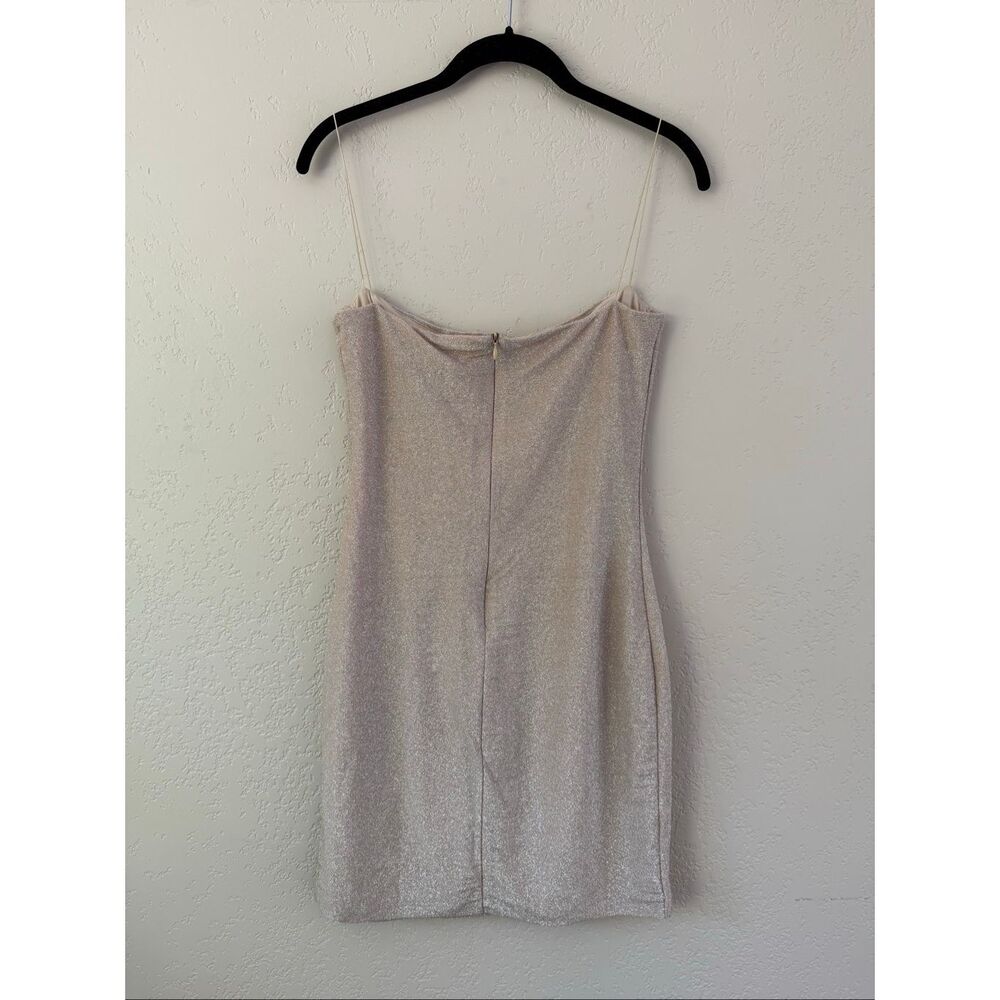 Meshki Mia Thin Strap Shimmer Mini Dress - Picture 4 of 7